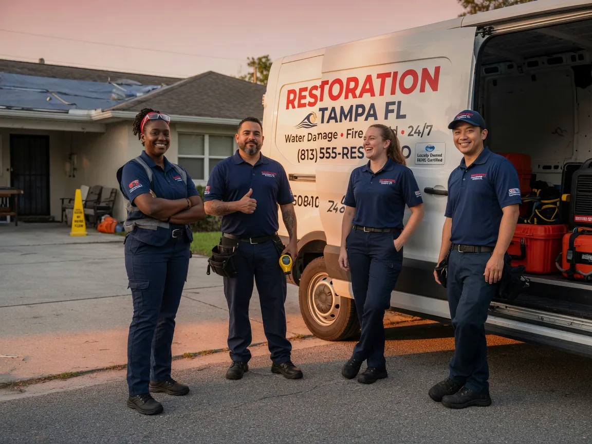 Water Damage Restoration company in Houston, AR